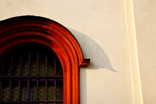 Rosetón italia lombardía en la barza abstracta — Foto de Stock