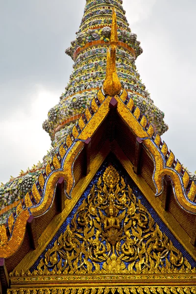 Ásia tailandesa em mosaico de bangkok — Fotografia de Stock