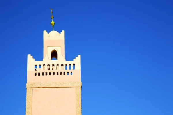 Muslim la historia en Marruecos África cielo azul — Foto de Stock