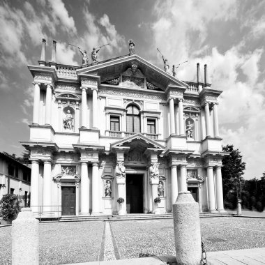 İtalya Avrupa'nın eski mimari bina milan din bir