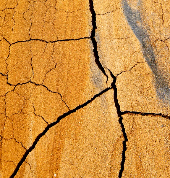 Lanzarote Spanje textuur abstracte droog zand — Stockfoto