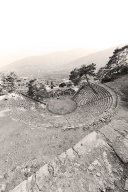  taş ve antalya arykanda Türkiye Asya gökyüzü tiyatroda bir