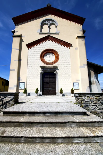 Lombardy die crugnola alte Kirche — Stockfoto