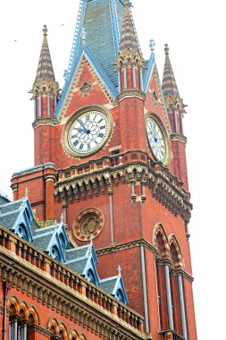 İngiltere ve tuğla binalar dış 