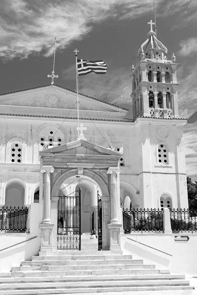 In paros cyclades greece old  architecture and greek  village th — Stock Photo, Image