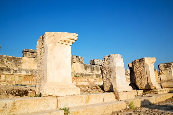 Κατασκευή παλιό το Ρωμαϊκός ναός στην Ασία Τουρκία — Φωτογραφία Αρχείου