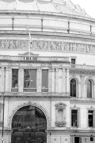Παλιά αρχιτεκτονική στο Λονδίνο Αγγλίας Ευρώπη τοίχου αντίκα και του παραθύρου και πρόσοψ — Φωτογραφία Αρχείου