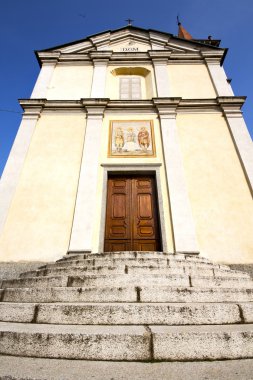  Lombardy cadrezzate eski kilise tuğla kapalı 