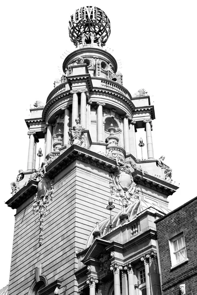 Stará architektura v Anglii Londýně Evropa zdi a historie — Stock fotografie