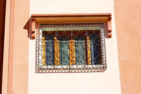 Ventana en morocco africa y viejo histórico —  Fotos de Stock