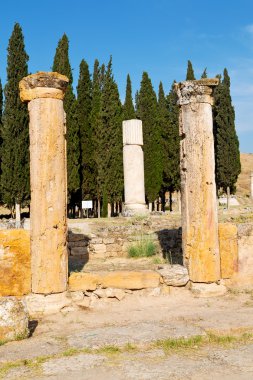 geçmiş inşaat Asya ve Roma Tapınağı 