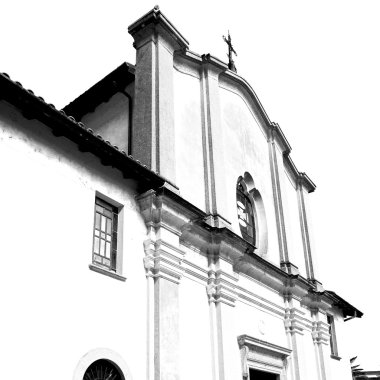 İtalya eski ancian ahşap ve geleneksel doku çivi kapıdan