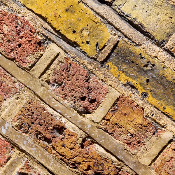 Londra'nın eski duvar ve harabe soyut doku — Stok fotoğraf