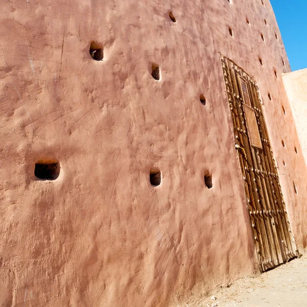 Línea en morocco africa azulejo viejo y piso de cerámica coloreado abst — Foto de Stock