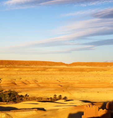 Afrika Fas eski inşaat ve histori tepe