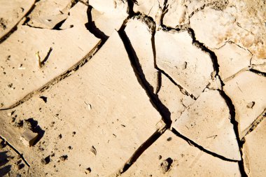 kahverengi kuru kum içinde ve soyut