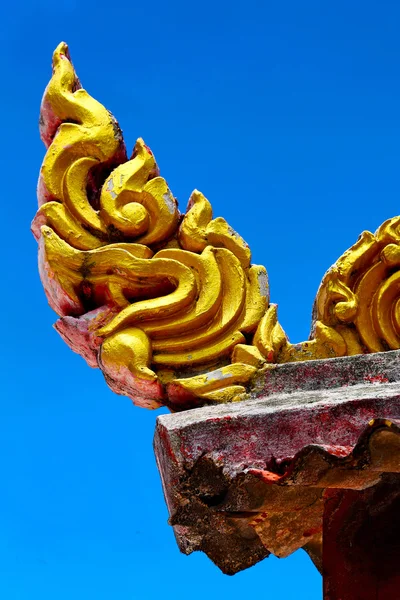 Kho   thailand incision of the buddha gold  temple — Stock Photo, Image