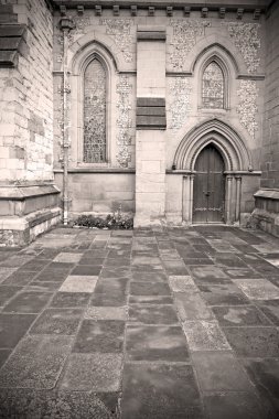 kapı southwark Katedrali Londra england eski yapılar ve