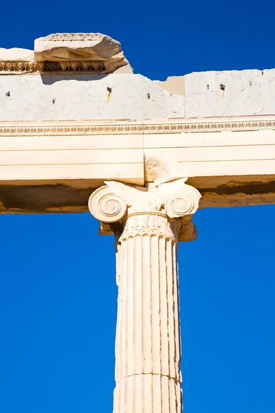 Athen in griechischer Architektur und Parthenon — Stockfoto