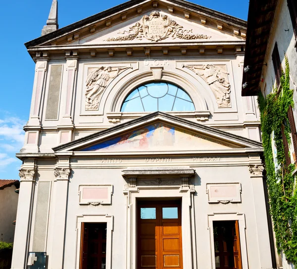 Heritage  old architecture in italy europe milan religion — Stock Photo, Image