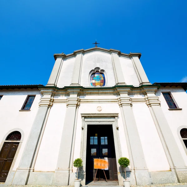 Abstrakte alte Säule im Land Europa Italien und Marmor — Stockfoto