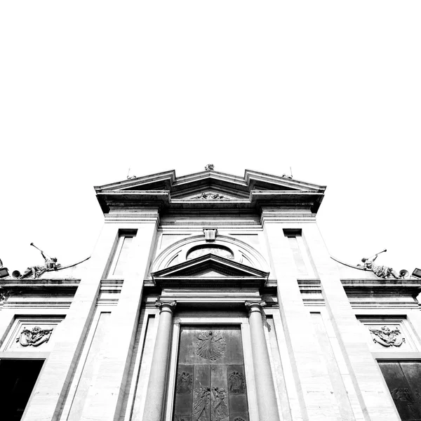 Colonna vecchia architettura in italia europa milano religione e — Foto Stock