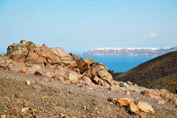 Volcanic land in europe — Stock Photo, Image