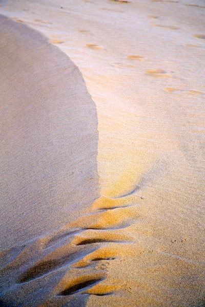 Areia marrom duna deserto — Fotografia de Stock