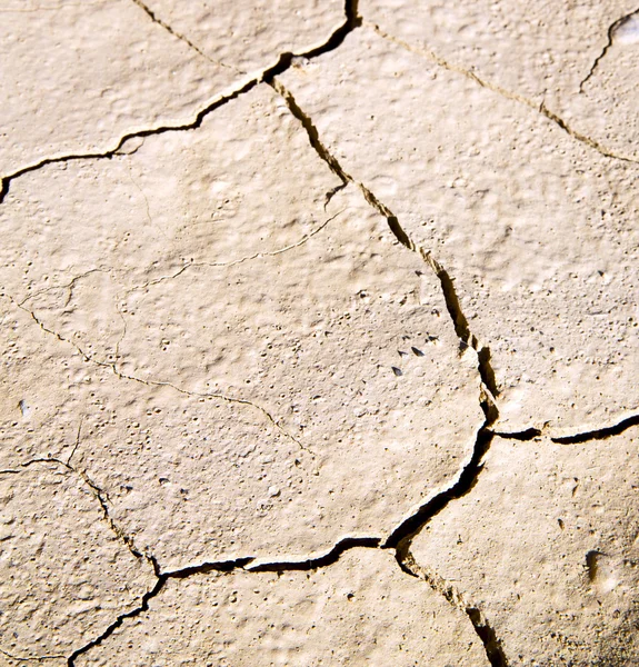 Brauner trockener Sand in der Sahara Wüste Marokko Afrika Erosion und Abstr — Stockfoto