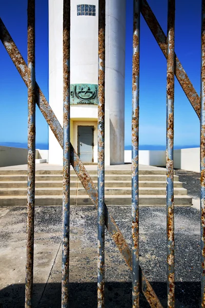 V modrém arrecife teguise lanzarote, Španělsko — Stock fotografie