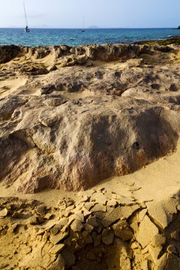 lanzarote su yaz aylarında tekne yat 
