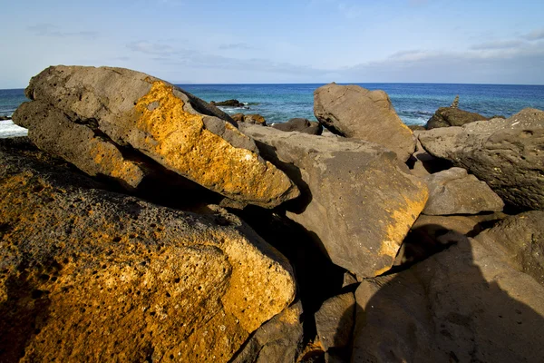 In sp lanzarote rock en zomer — Stockfoto