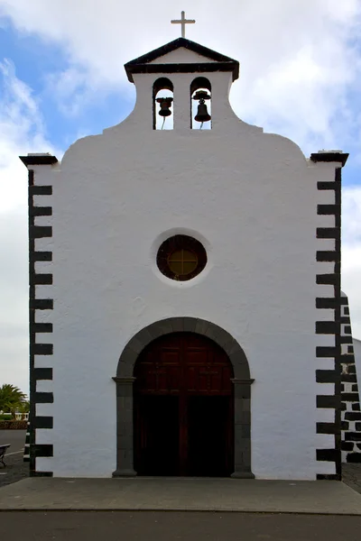 Çan kulesinin teguise lanzarote — Stok fotoğraf