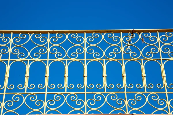 Terraço abstrato em morocco — Fotografia de Stock