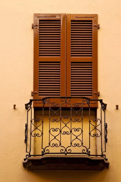 Antigua muralla y terraza en el centro de la ciudad lugano Suiza S —  Fotos de Stock