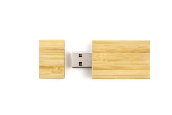 Usb flash drive a fehér háttér — Stock Fotó