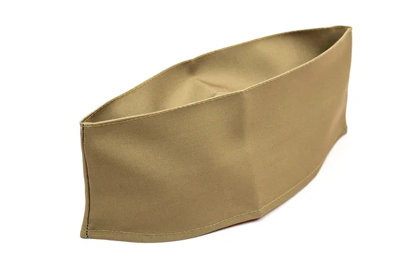 Garrison cap na bílém pozadí — Stock fotografie