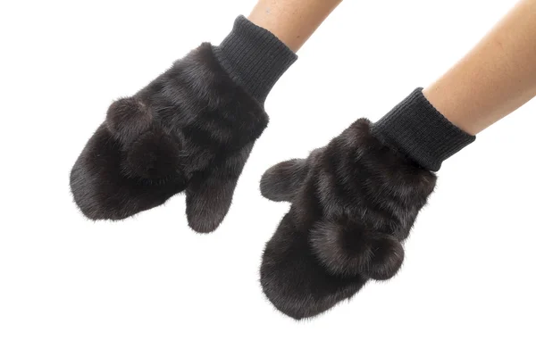 Gloves on the white background — Stock Photo, Image
