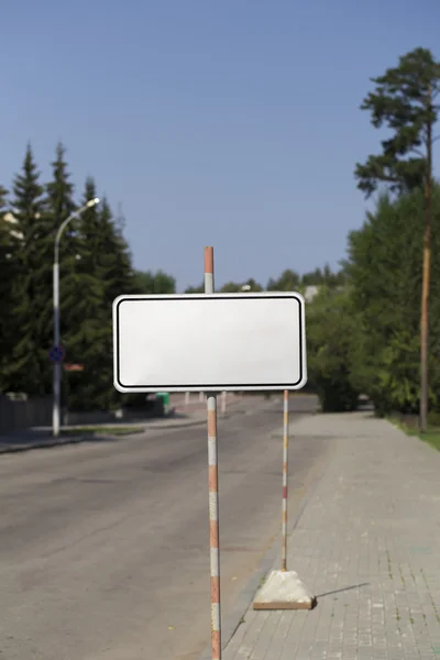 Sign on the white background — Stock Photo, Image