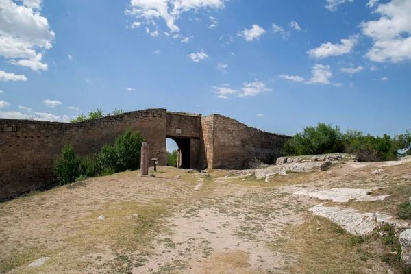 Ruinas Del Templo Las Montañas — Foto de Stock