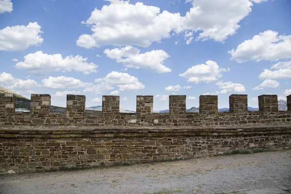 Castillo Montaña Rocosa — Foto de Stock