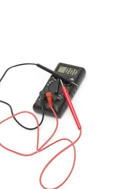 тестер на білому тлі