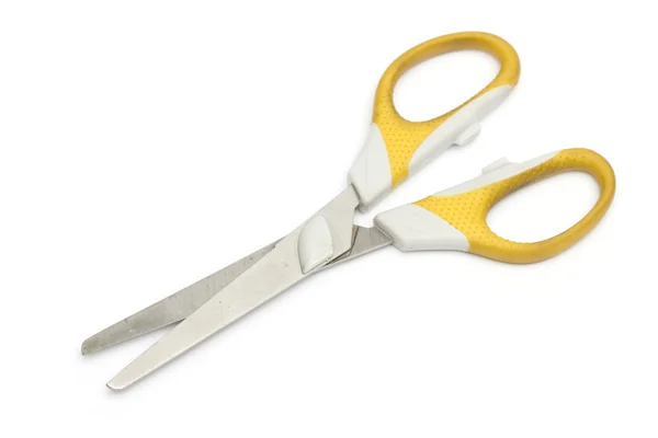 Scissors on the white background — Stock Photo, Image
