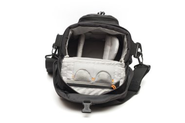 Beyaz arka plan üzerinde çanta