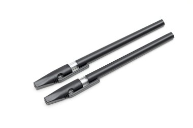 Beyaz arka plan üzerinde ayarlanmış Kırtasiye