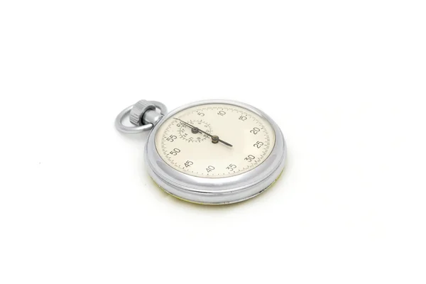 Clock on the white background — Stock Photo, Image