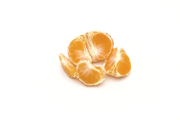 Orange on the white background — Stock Photo, Image