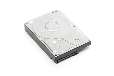 Beyaz arka plan üzerinde HDD
