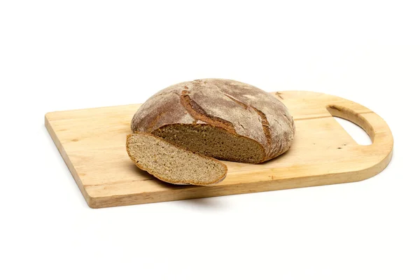 Brood op de witte achtergrond — Stockfoto