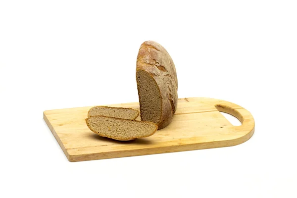 Brood op de witte achtergrond — Stockfoto